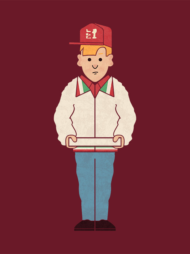 Teo Zirinis "You Have to Pay for Your Pizza, Sir" Print