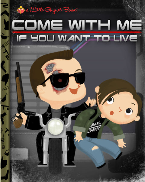 Joey Spiotto "Come With Me If You Want To Live" Print
