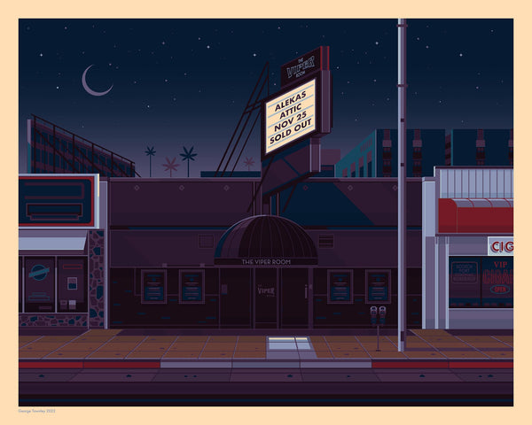 George Townley "The Viper Room" Print