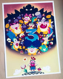Bob Rissetto "Three's A Crowd" Print
