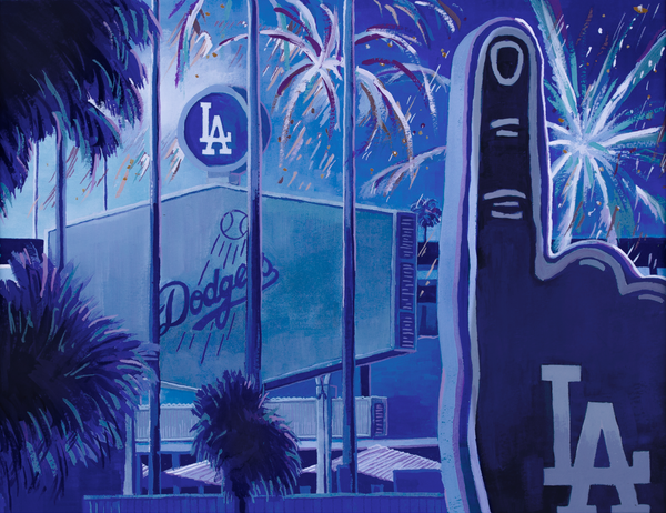 Thomas Borowski "Dodger Blue"