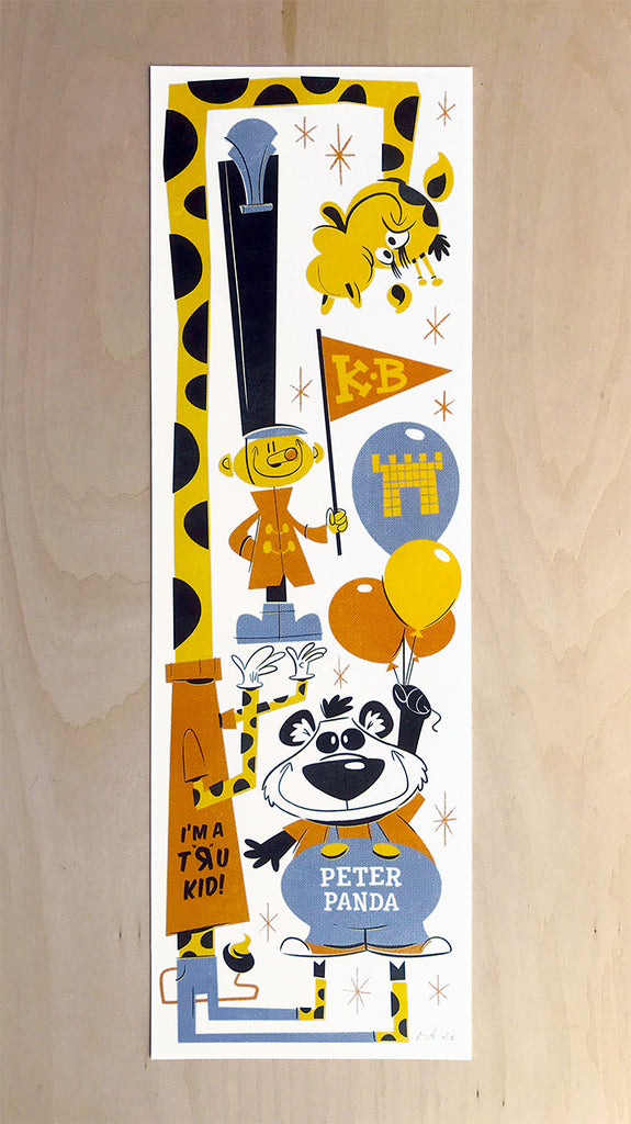 Bob Rissetto "Toy Trifecta" Print