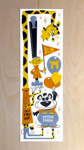 Bob Rissetto "Toy Trifecta" Print
