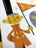 Bob Rissetto "Toy Trifecta" Print