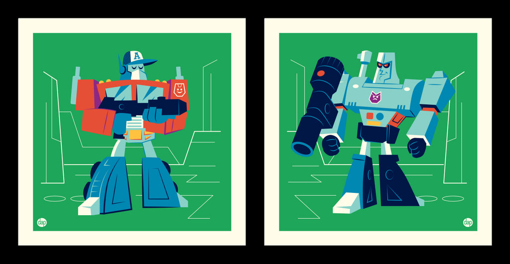 Dave Perillo "One shall stand, one shall fall." Print Set