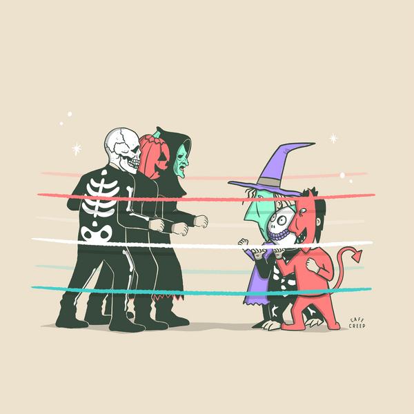 CAFECREEP "Trick or Treat Turmoil" Print