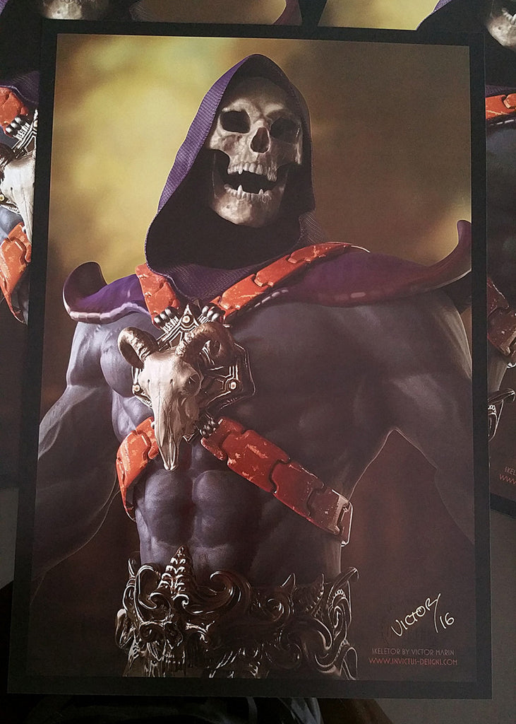 VICTOR MARIN "SKELETOR (SMALL)" Print
