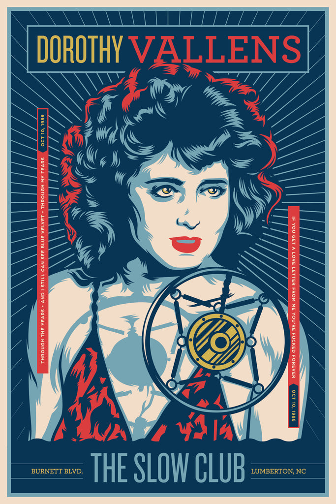 Jeffrey Everett / Rockets Are Red "Dorothy Vallens" Print