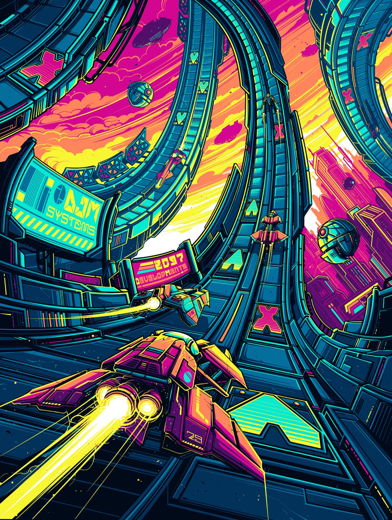 Dan Mumford “Our future has more colour.” Print