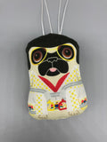 Mr. Walters "Pug-a-chuting Flying Elvis" Plush Toy