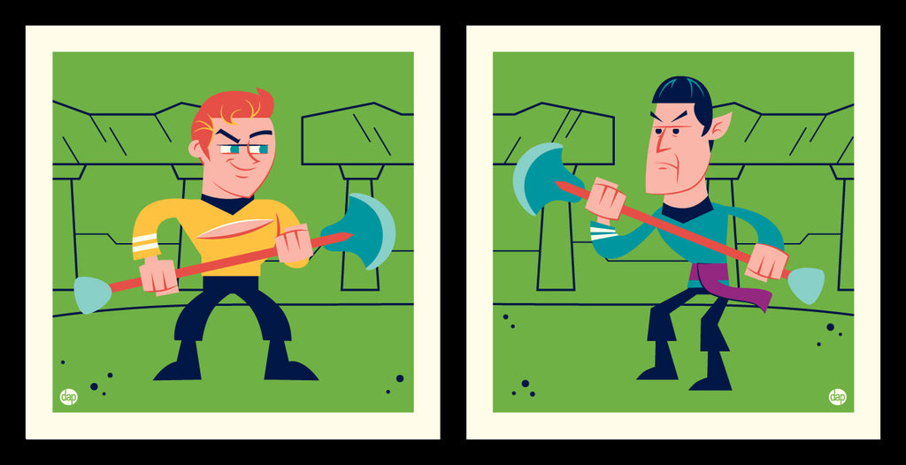 Dave Perillo "William Vs Leonard" Print Set