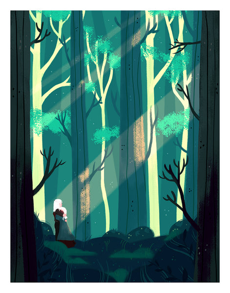 Nan Lawson "Destinies Meet in Sodden Hill" Print