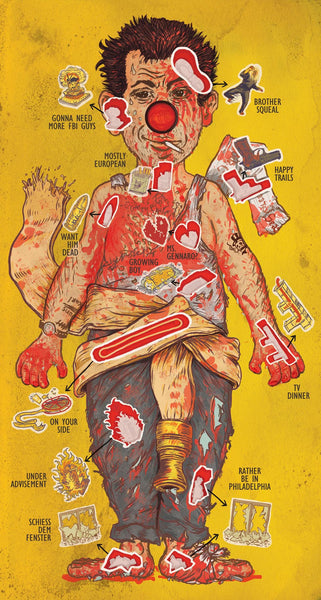 Xander Lee "Two US10 Shoes Required" Print