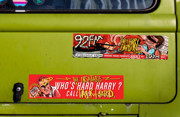 Xander Lee "Talk HARD, There's RANKESS in the air!" Sticker Set