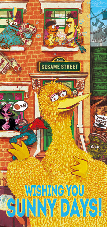 Xander Lee "Sunny Days" Postcard Print