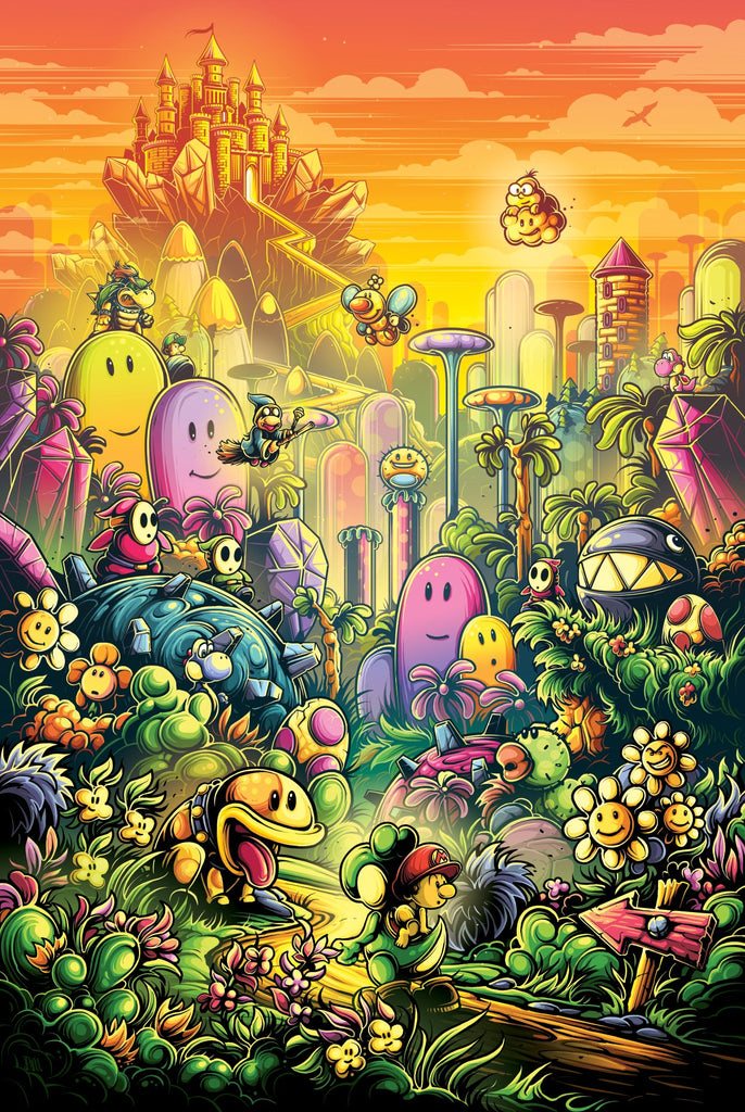 Dan Mumford “A long, long time ago…” Print