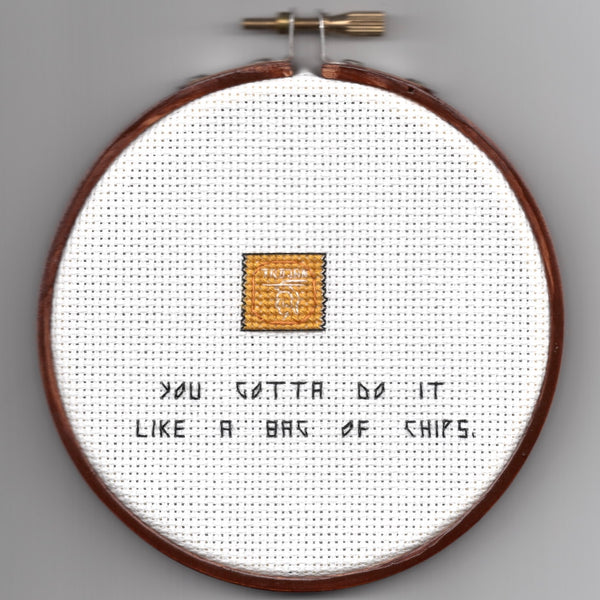 Oh Sew Nerdy "You gotta do it like a bag of chips."