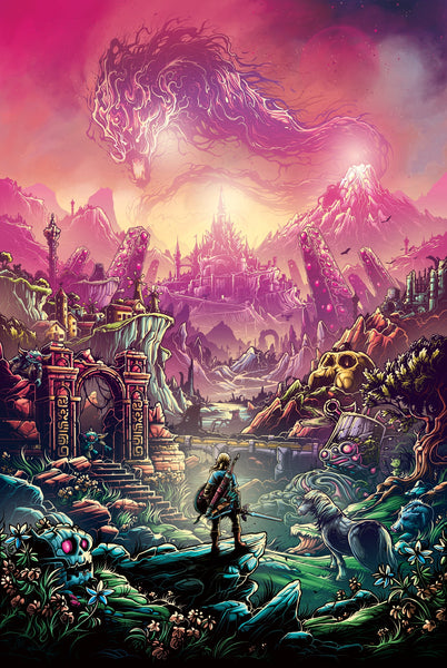 Dan Mumford “Courage need not be remembered. (Variant)” Print