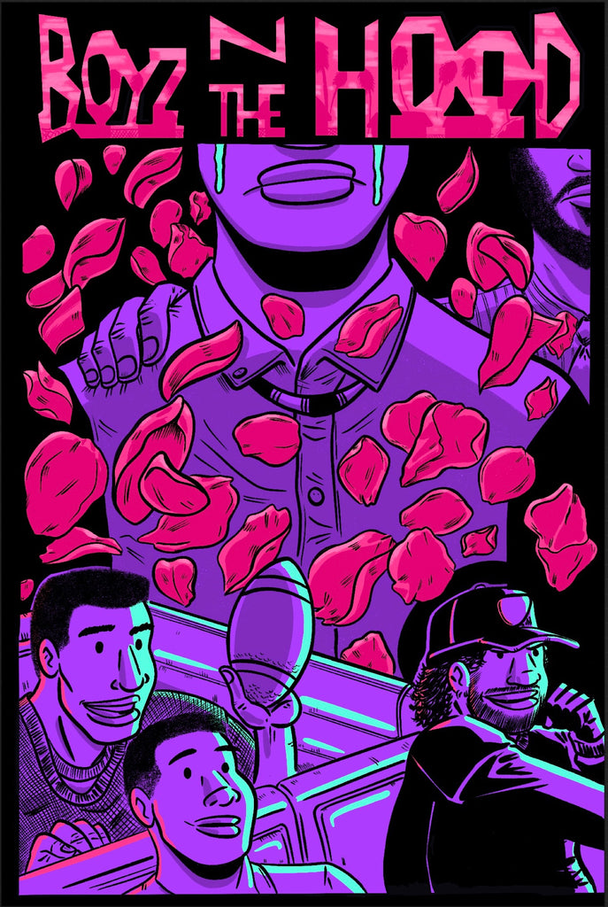 Zak Kinsella "Boyz N The Hood" Framed Print