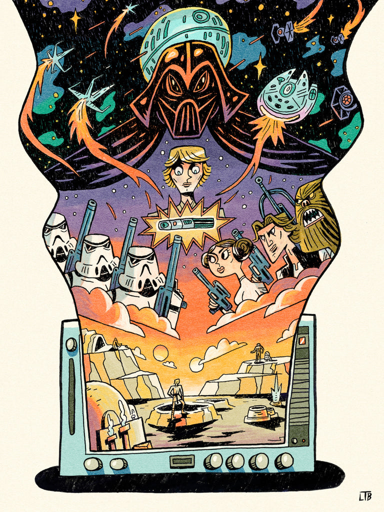 Luke T. Benson "A New Hope" Print