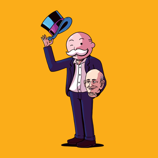 Alex Solis "Jeff Bezos Unmasked" Print