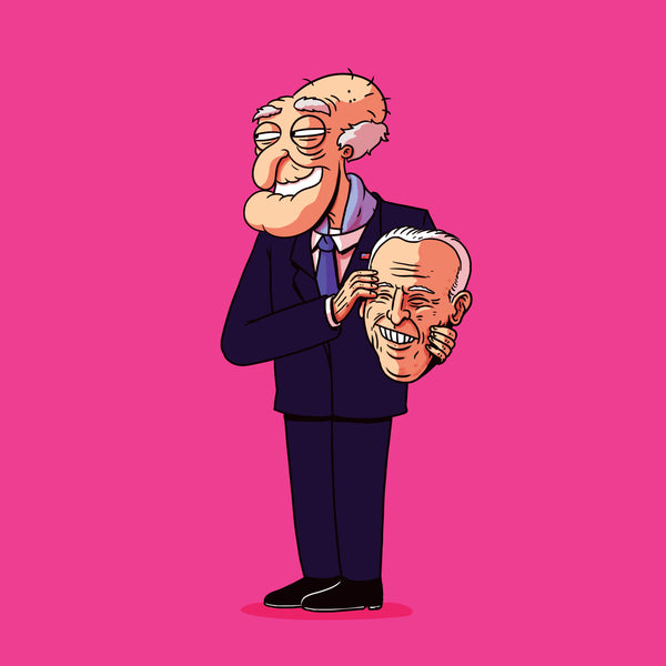 Alex Solis "Biden Unmasked" Print