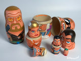 Andy Stattmiller "Big Lebowski" Nesting Dolls