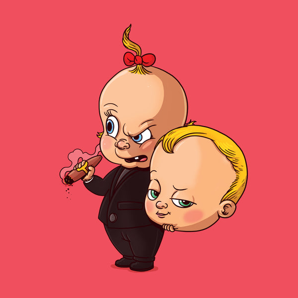 Alex Solis "Boss Baby Unmasked" Print