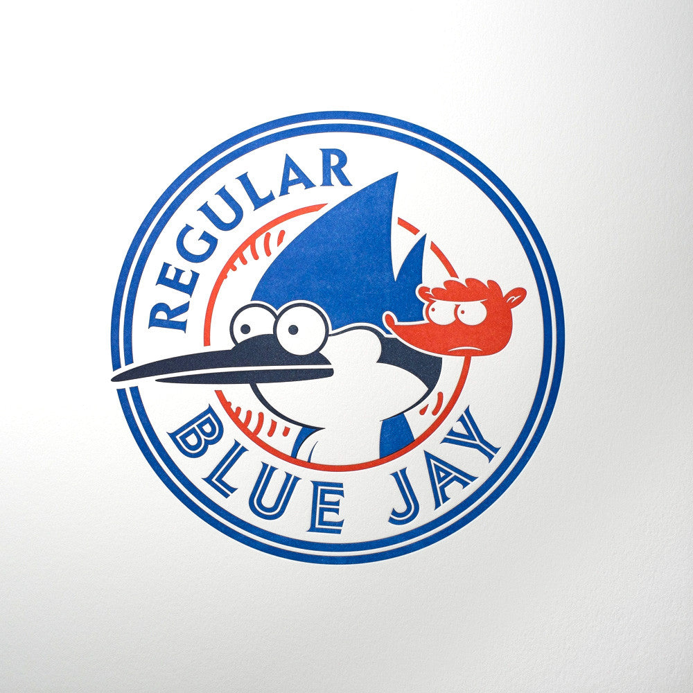Bruce Yan “Regular Blue Jay" Print