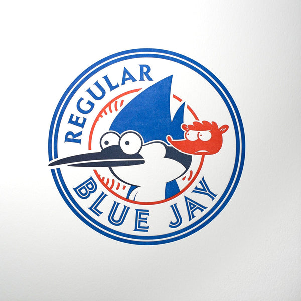 Bruce Yan “Regular Blue Jay" Print
