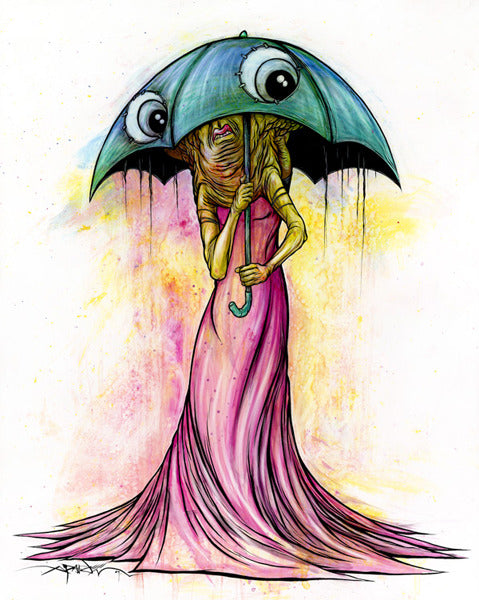 Alex Pardee "Brella" Print