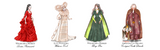 Brooke Wagstaff "The Costumes of Bram Stoker's Dracula" Print