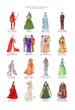Brooke Wagstaff "The Costumes of Bram Stoker's Dracula" Print