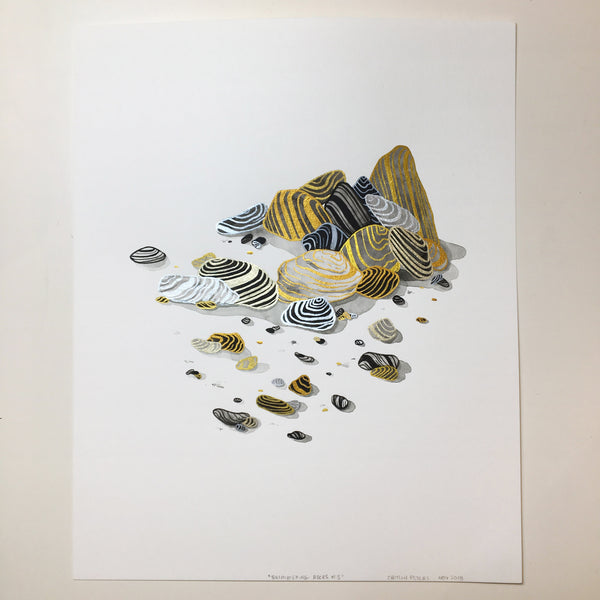 Caitlin Peters "Shimmering Rocks #3"