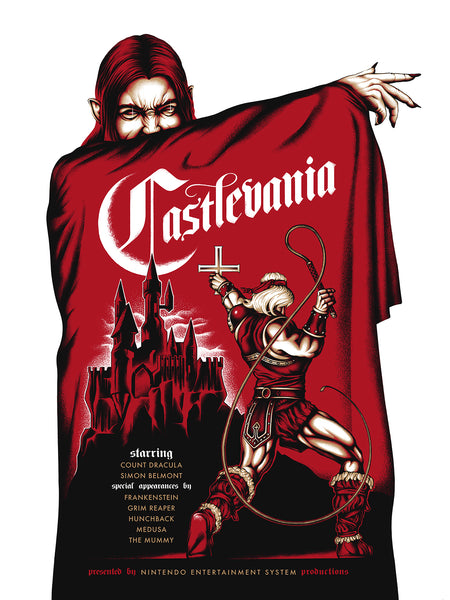 Ryan Brinkerhoff "Castlevania" Print