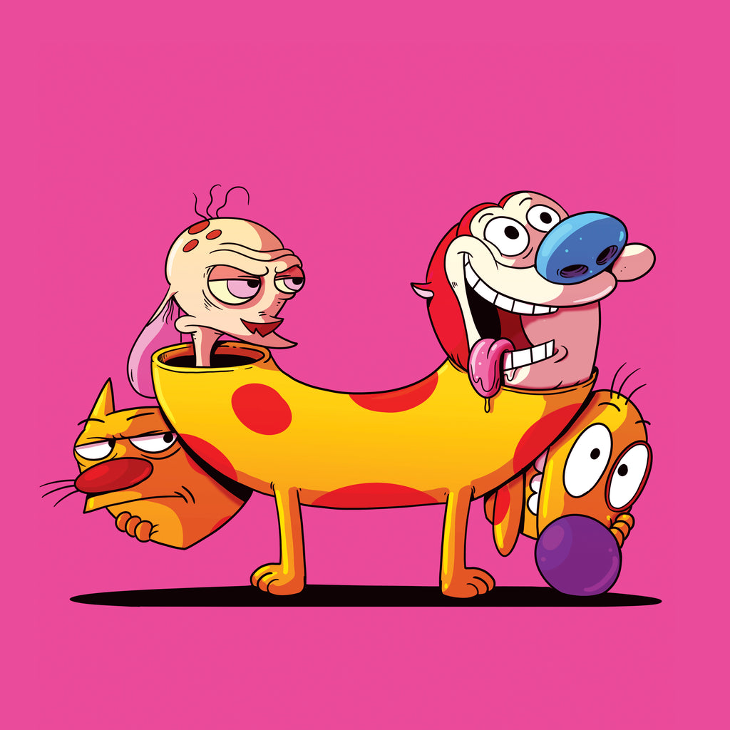 Alex Solis "CatDog Unmasked" Print