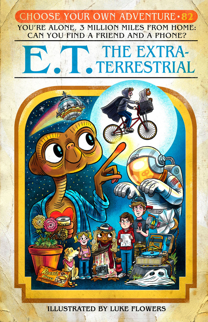 Luke Flowers "Choose Your Own E.T." Print