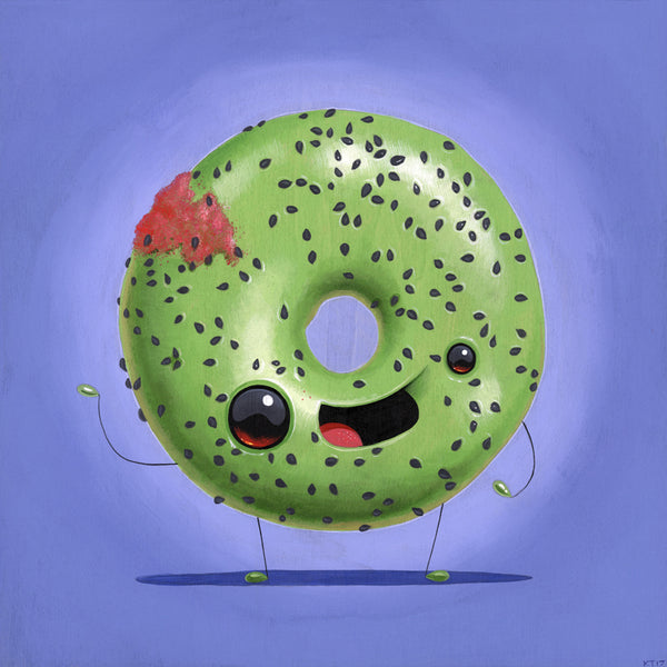 Cuddly Rigor Mortis "Donut Friend's Green Teagan & Sara"