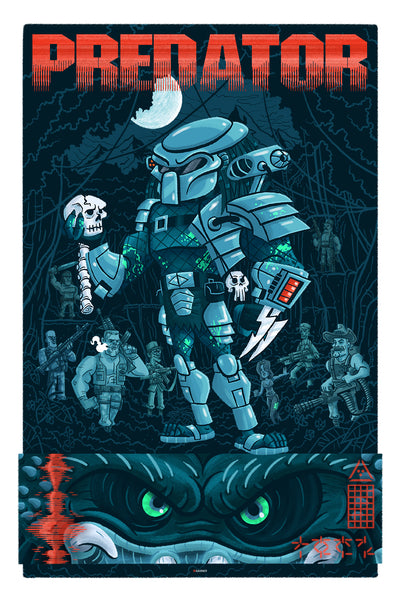 Ian Glaubinger "Demon Who Makes Trophies of Man" Print