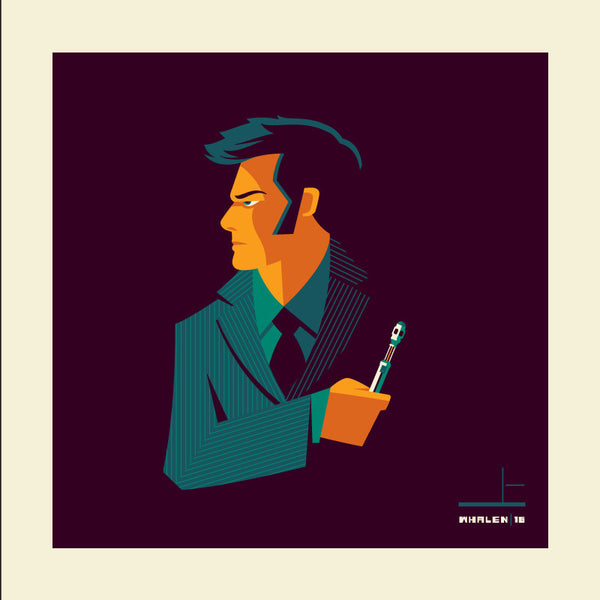 Tom Whalen "doctor'd" Print