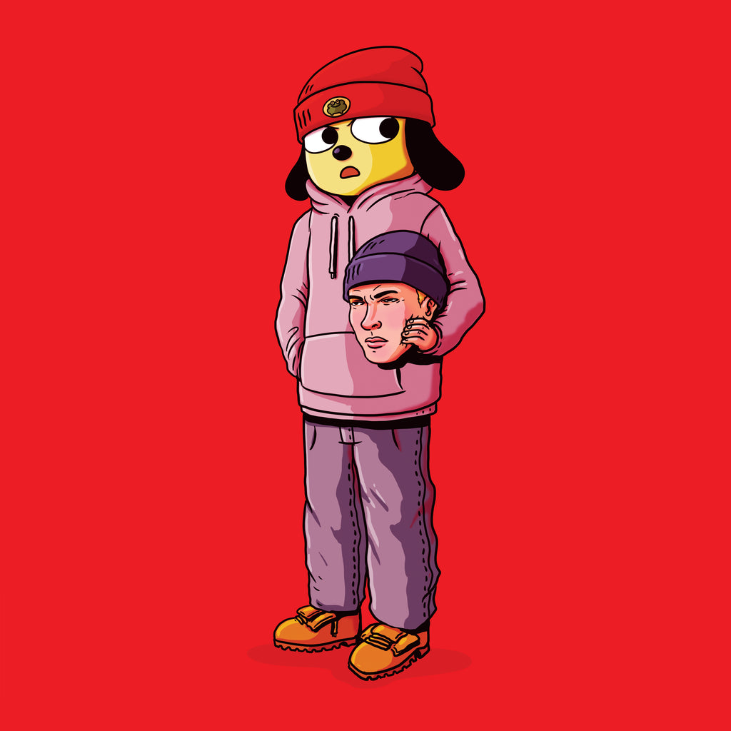 Alex Solis "Eminem Unmasked" Print