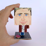 John D-C "Fight Club: The Narrator & Tyler Durden" (Plastic-Free Inaction Figure)
