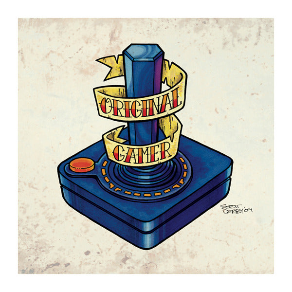 Scott Derby "OG: Original Gamer" Print