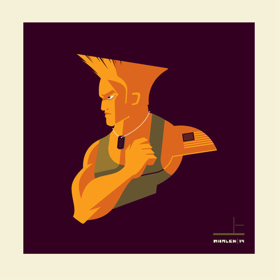 Tom Whalen “flash kick'd” Print