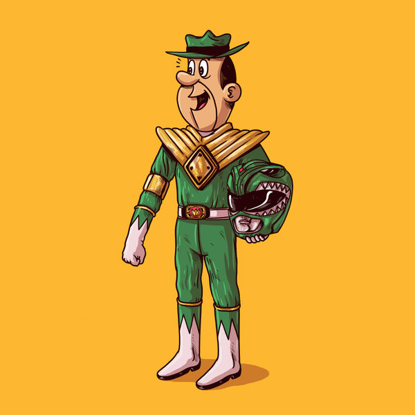 Alex Solis "Green Ranger Unmasked" Print