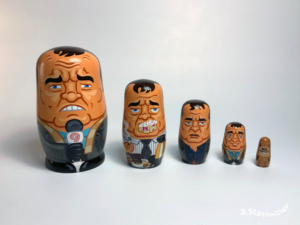 Andy Stattmiller "Groundhog Day Nesting Dolls"
