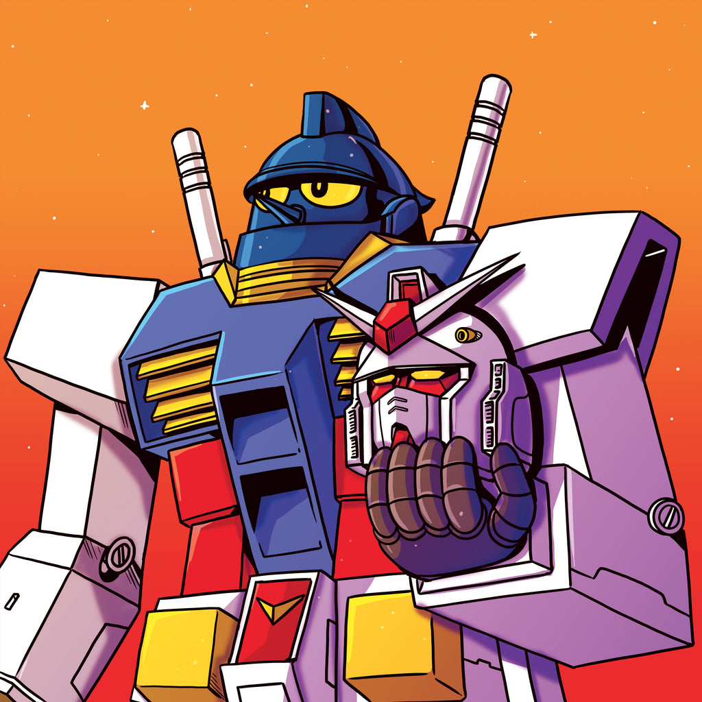Alex Solis "Gundam RX-78-2 Unmasked" Print