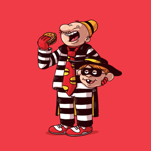 Alex Solis "Hamburglar Unmasked" Print