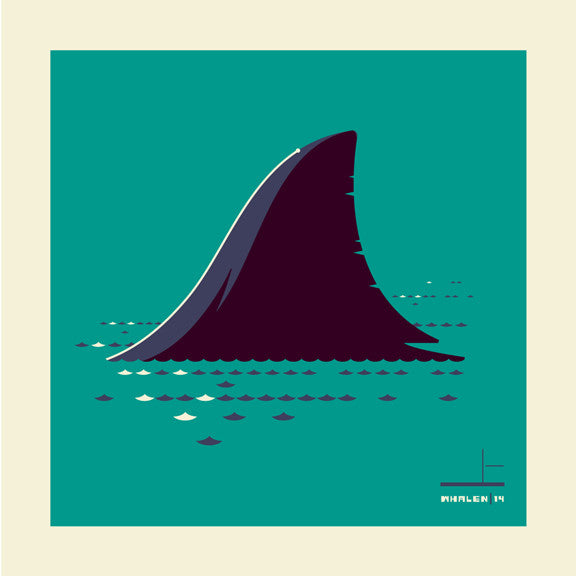 Tom Whalen “harpoon'd” Print