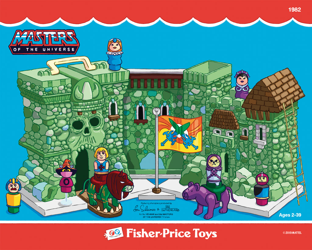 Joey Ellis "Play Family Castle Grayskull" Print